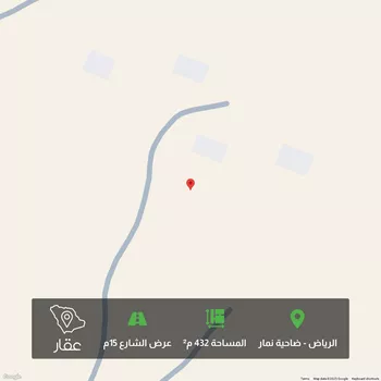 أرض للبيع في حي ضاحية نمار, مدينة الرياض, منطقة الرياض