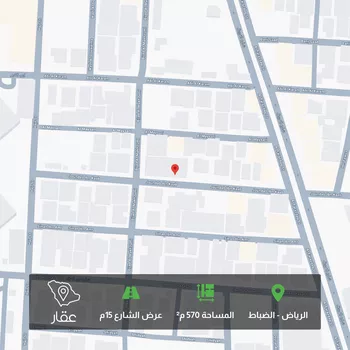 أرض للبيع في شارع بجاد المخزومي, حي الضباط, مدينة الرياض, منطقة الرياض صورة 2