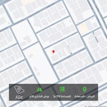أرض للبيع في شارع الرمال, حي السعادة, مدينة الرياض, منطقة الرياض