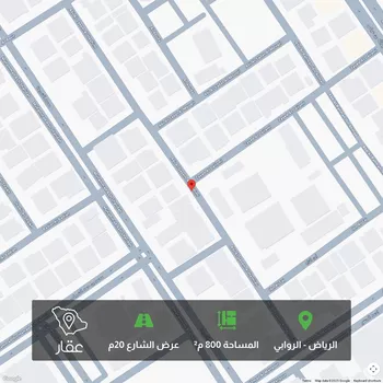 أرض للبيع في شارع ابي القاسم الهاشمي, الروابي, الرياض