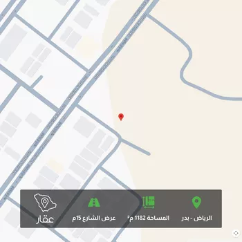 أرض للبيع في شارع محمد هلال سنبل, حي بدر, مدينة الرياض, منطقة الرياض