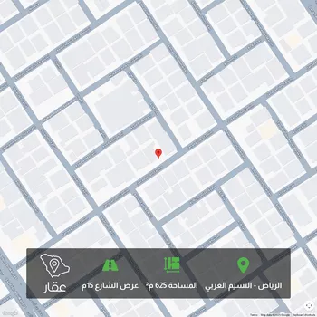 أرض للبيع في شارع جنادة بن تميم, حي النسيم الغربي, مدينة الرياض, منطقة الرياض
