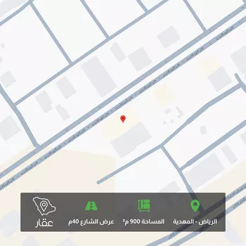 أرض للبيع في شارع تقى الدين التميمى, حي المهدية, مدينة الرياض, منطقة الرياض