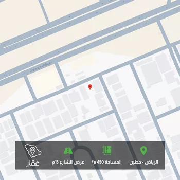 أرض للبيع في شارع أحمد بن ميسر, حي حطين, مدينة الرياض, منطقة الرياض