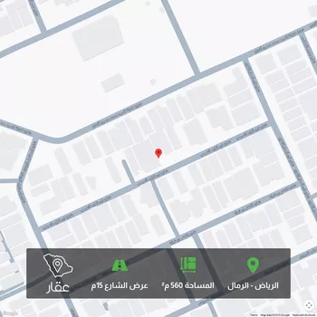 أرض للبيع في شارع ابن الوليد التميمي, حي الرمال, مدينة الرياض, منطقة الرياض صورة 2