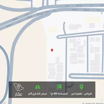 أرض للبيع في شارع الكاتب, حي ظهرة لبن, مدينة الرياض, منطقة الرياض