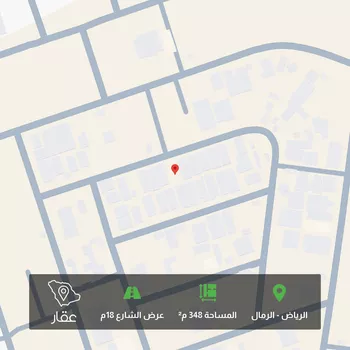 أرض للبيع في شارع محمد بن محمد النويري, حي الرمال, مدينة الرياض, منطقة الرياض