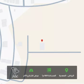 أرض للبيع في شارع محمد بن الجمال, حي المهدية, مدينة الرياض, منطقة الرياض