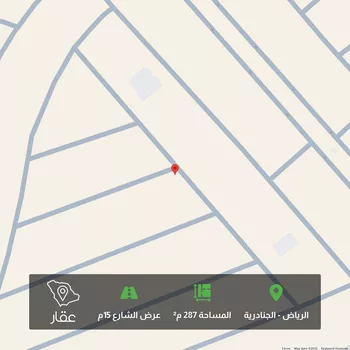 أرض للبيع في طريق بدون اسم, الجنادرية, الرياض