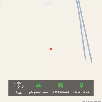 أرض للبيع في حي عريض, مدينة الرياض, منطقة الرياض