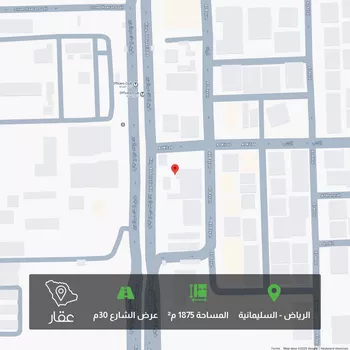 أرض للبيع في شارع الملك عبدالعزيز ابن عبدالرحمن سعود ، حي السليمانية ، الرياض ، منطقة الرياض