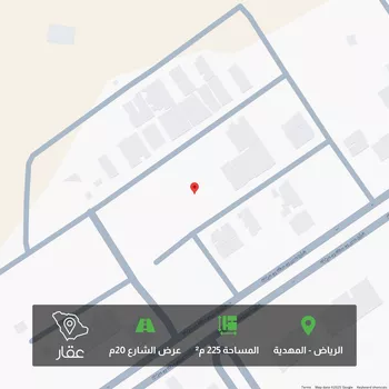 أرض للبيع في شارع إسماعيل الصائغ, حي المهدية, مدينة الرياض, منطقة الرياض