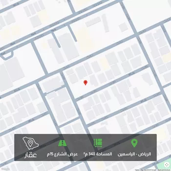 أرض للبيع في شارع رقم 172, حي الياسمين, مدينة الرياض, منطقة الرياض