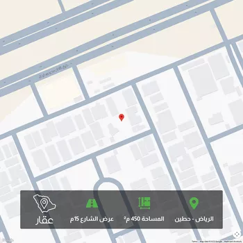 أرض للبيع في شارع القاسمي, حي حطين, مدينة الرياض, منطقة الرياض