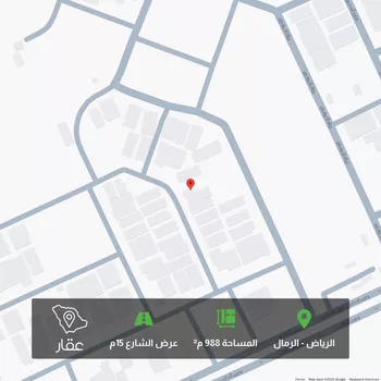 أرض للبيع في شارع العجمه, حي الرمال, مدينة الرياض, منطقة الرياض