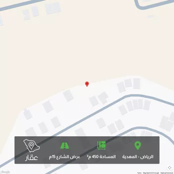 أرض للبيع في شارع أحمد الهواري, حي المهدية, مدينة الرياض, منطقة الرياض