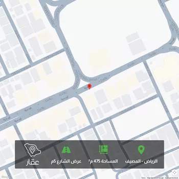 أرض للبيع في شارع ابن سينا ، حي المصيف ، الرياض ، منطقة الرياض