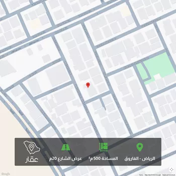 أرض للبيع في شارع وادي فتح, حي الفاروق, مدينة الرياض, منطقة الرياض