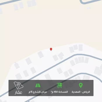 أرض للبيع في شارع أحمد الهواري, حي المهدية, مدينة الرياض, منطقة الرياض