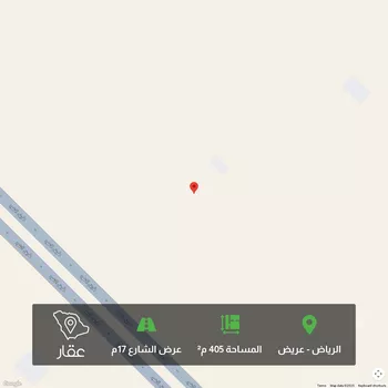 أرض للبيع في شارع النفوذ, حي عريض, مدينة الرياض, منطقة الرياض