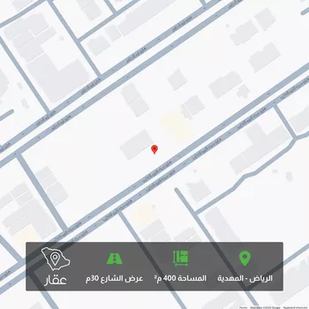 أرض للبيع في شارع سيف الدين الخطيب, حي المهدية, مدينة الرياض, منطقة الرياض
