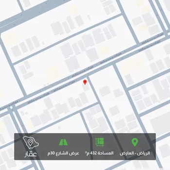 أرض للبيع في شارع احمد بن سعيد ابن الهندي, حي العارض, مدينة الرياض, منطقة الرياض