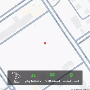 أرض للبيع في شارع يحيى بن القاسم, حي المهدية, مدينة الرياض, منطقة الرياض