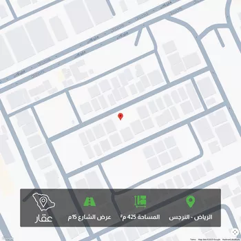 أرض للبيع في شارع أحمد الدهلوي, حي النرجس, مدينة الرياض, منطقة الرياض