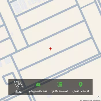 أرض للبيع في شارع جرير بن حازم, حي الرمال, مدينة الرياض, منطقة الرياض