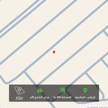 أرض للبيع في شارع شارع 15, حي الجنادرية, مدينة الرياض, منطقة الرياض