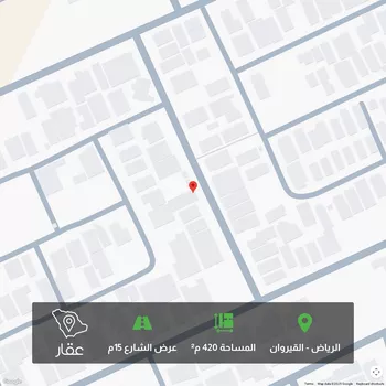 أرض للبيع في شارع جعفر بن محمد البيتي, حي القيروان, مدينة الرياض, منطقة الرياض