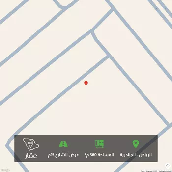 أرض للبيع في حي الجنادرية, مدينة الرياض, منطقة الرياض