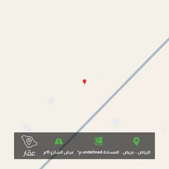 أرض للبيع في شارع احمد بن محمد الجزري ، حي عريض ، الرياض ، منطقة الرياض