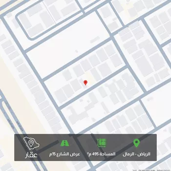 أرض للبيع في شارع الشيخ عمر بن محمد السبيل, حي الرمال, مدينة الرياض, منطقة الرياض