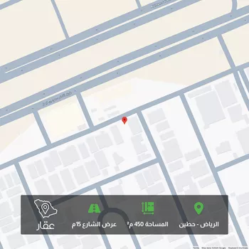 أرض للبيع في شارع أحمد بن ميسر, حي حطين, مدينة الرياض, منطقة الرياض