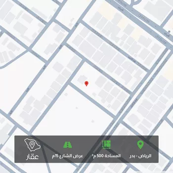 أرض للبيع في شارع الرشاد, حي بدر, مدينة الرياض, منطقة الرياض