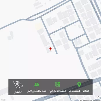 أرض للبيع في شارع الشعبة العليا, حي المرسلات, مدينة الرياض, منطقة الرياض