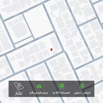 أرض للبيع في شارع بير سلمان, حي حطين, مدينة الرياض, منطقة الرياض