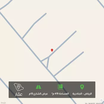 أرض للبيع في شارع الضياء ، حي الجنادرية ، الرياض ، منطقة الرياض