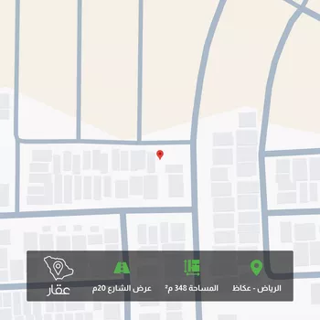 أرض للبيع في شارع يوسف البزاز, حي عكاظ, مدينة الرياض, منطقة الرياض