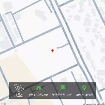 أرض للبيع في شارع صفوان بن عبدالله الخزاعي, حي حطين, مدينة الرياض, منطقة الرياض