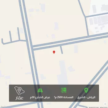 أرض للبيع في شارع إسماعيل الثقفي, حي البيان, مدينة الرياض, منطقة الرياض صورة 2
