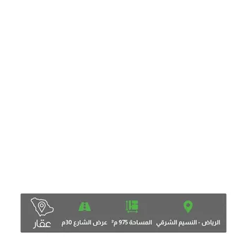 أرض للبيع في شارع محمد المفيدي, حي النسيم الشرقي, مدينة الرياض, منطقة الرياض