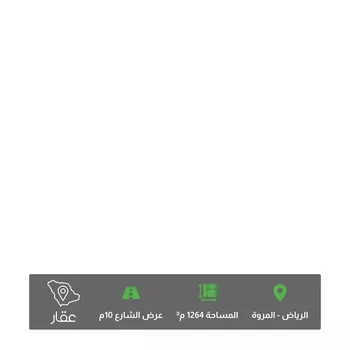 أرض للبيع في شارع ابن الكافوري ، حي المروة ، الرياض ، منطقة الرياض