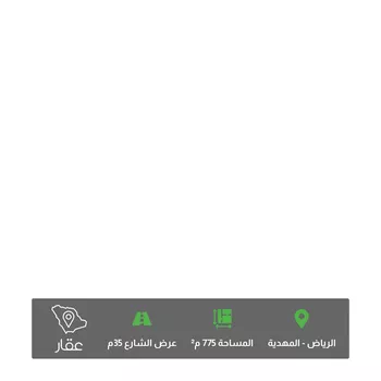أرض للبيع في شارع ابي بكر البناء, حي المهدية, مدينة الرياض, منطقة الرياض