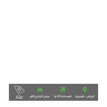أرض للبيع في شارع النماص, حي العزيزية, مدينة الرياض, منطقة الرياض