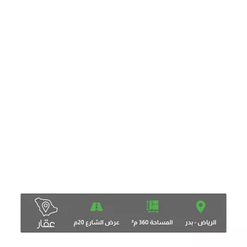أرض للبيع في شارع أحمد بن محمد الحنفي, حي بدر, مدينة الرياض, منطقة الرياض