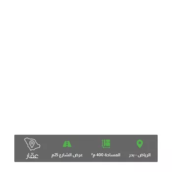 أرض للبيع في شارع جبل الحسي, حي بدر, مدينة الرياض, منطقة الرياض