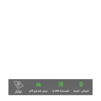 أرض للبيع في شارع ممر12, حي البرية, مدينة الرياض, منطقة الرياض