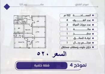 شقة للبيع في شارع الوطنيه, حي مشرفة, مدينة جدة, منطقة مكة المكرمة صورة 2